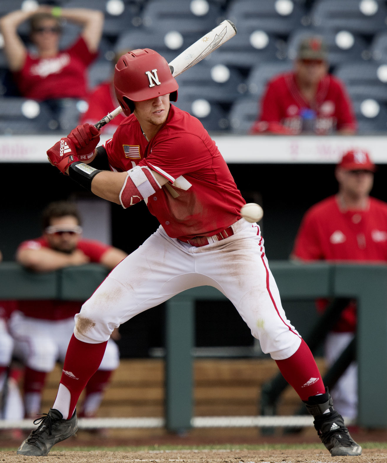 Nebraska vs. Michigan, first game, 5.25